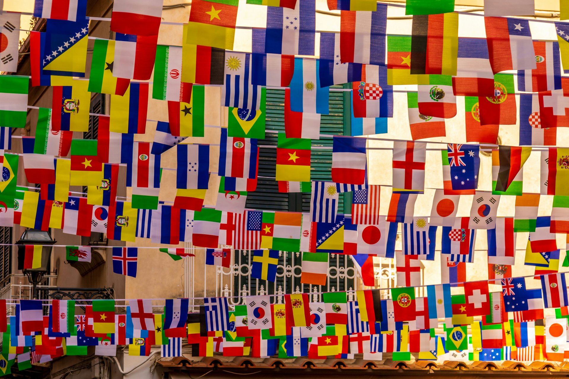 Flags - Photo: Nick Fewings