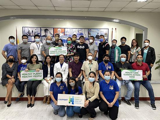 Climate Impact Checkup course in 2022. Photo: Health Care Without Harm SE Asia