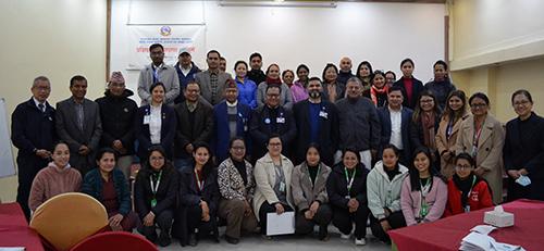 Traning session in Kathmandu, Nepal