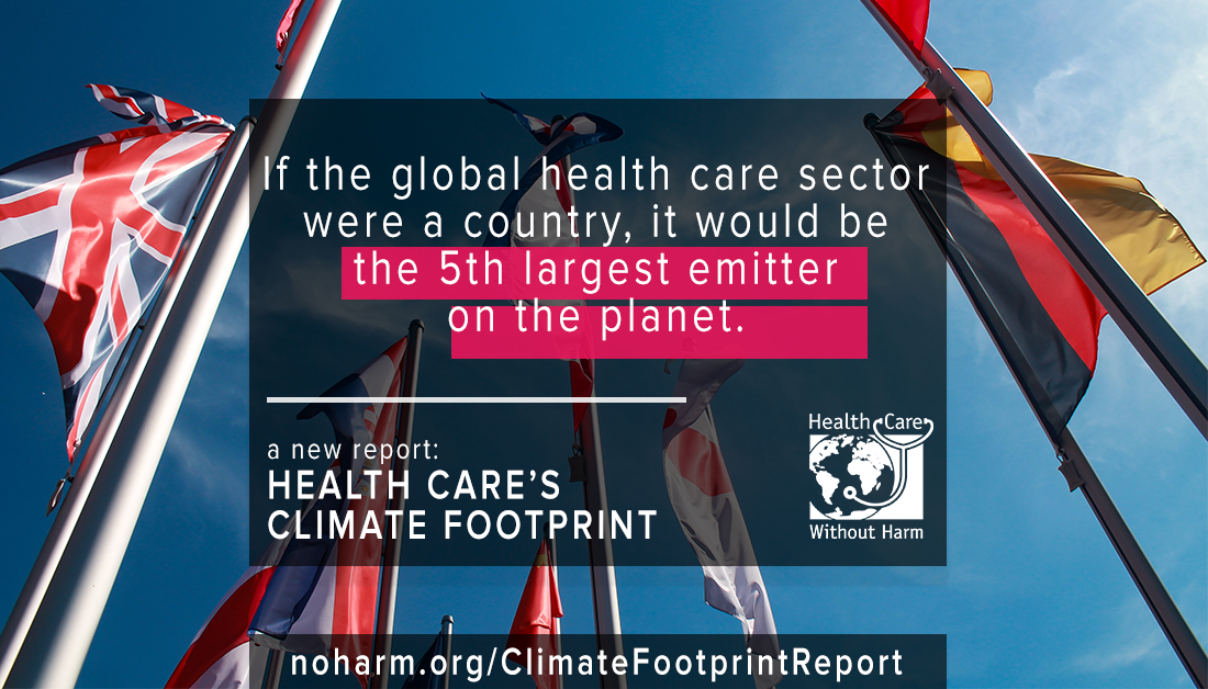 health care's climate footprint