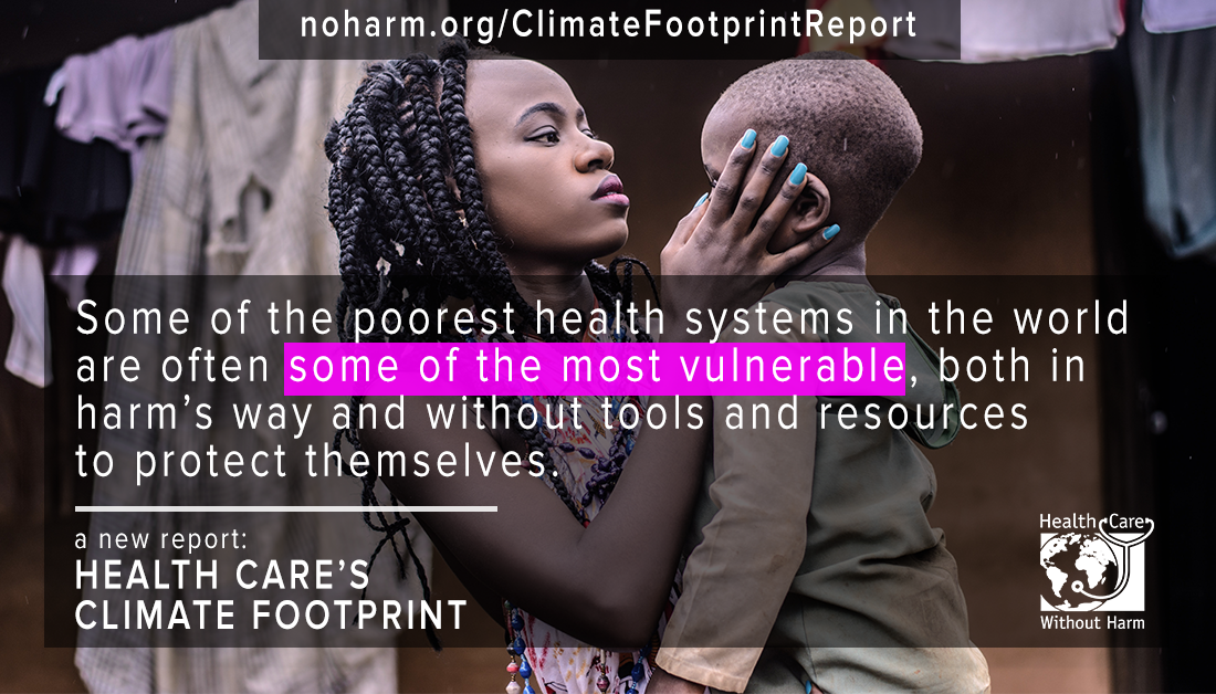 health care's climate footprint