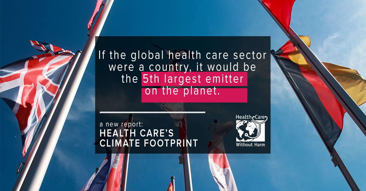 health care's climate footprint